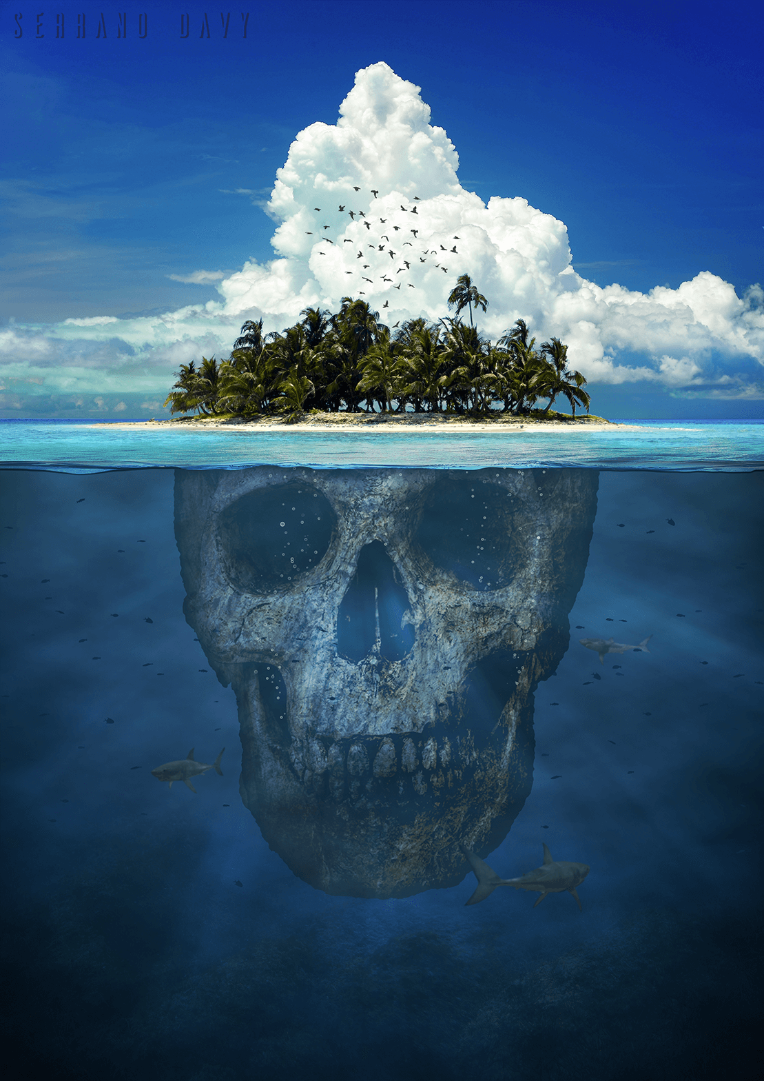 Photomontage exercice Ile aux pirates